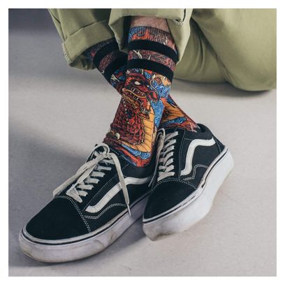 Shenron - Chaussettes Graphiques Techniques Coolmax - Cyclisme  Running et Sport