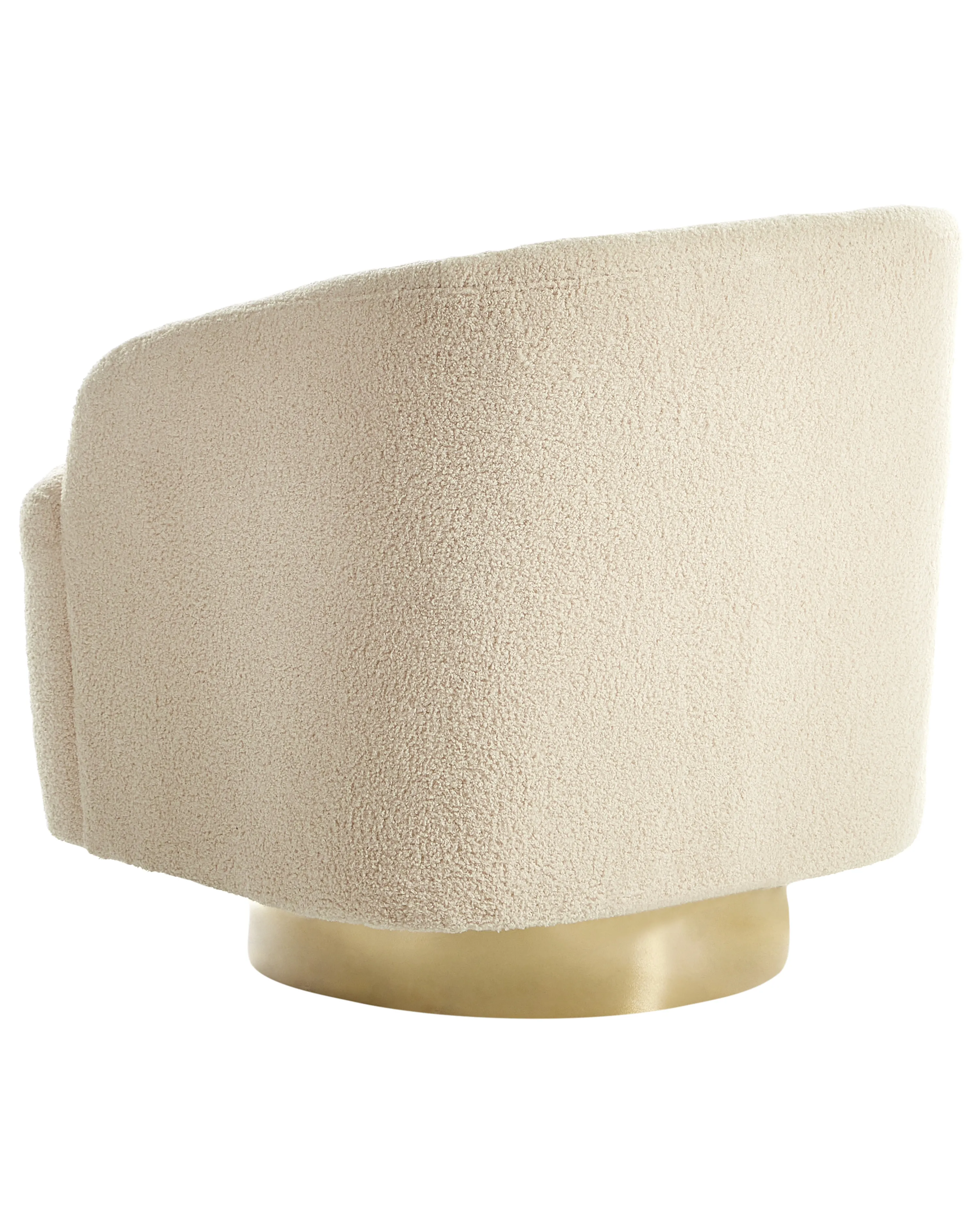 Fauteuil LAVIK Bouclé Beige