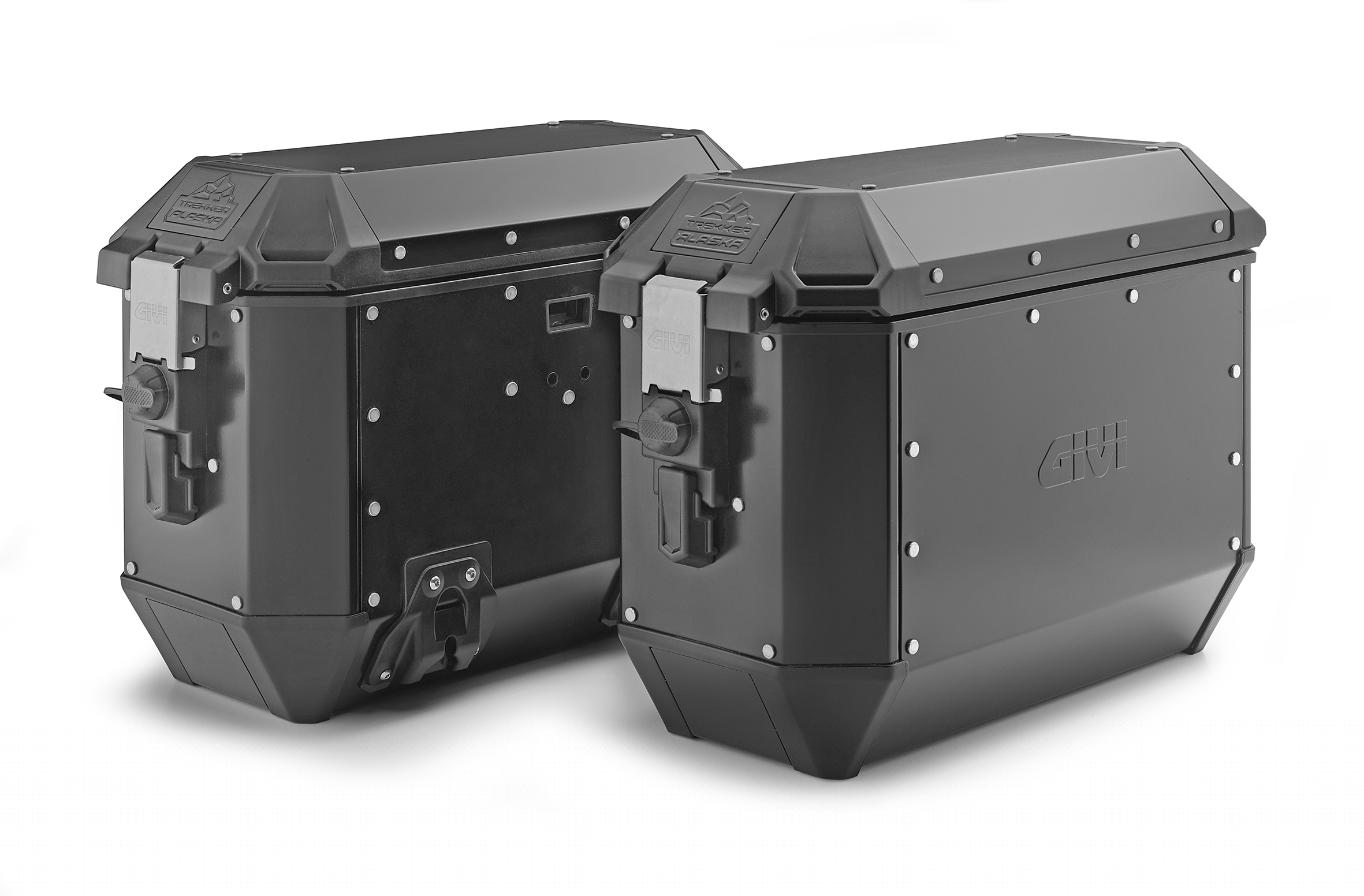 Givi - Paire de valises latérales Trekker Alaska 36 Noir