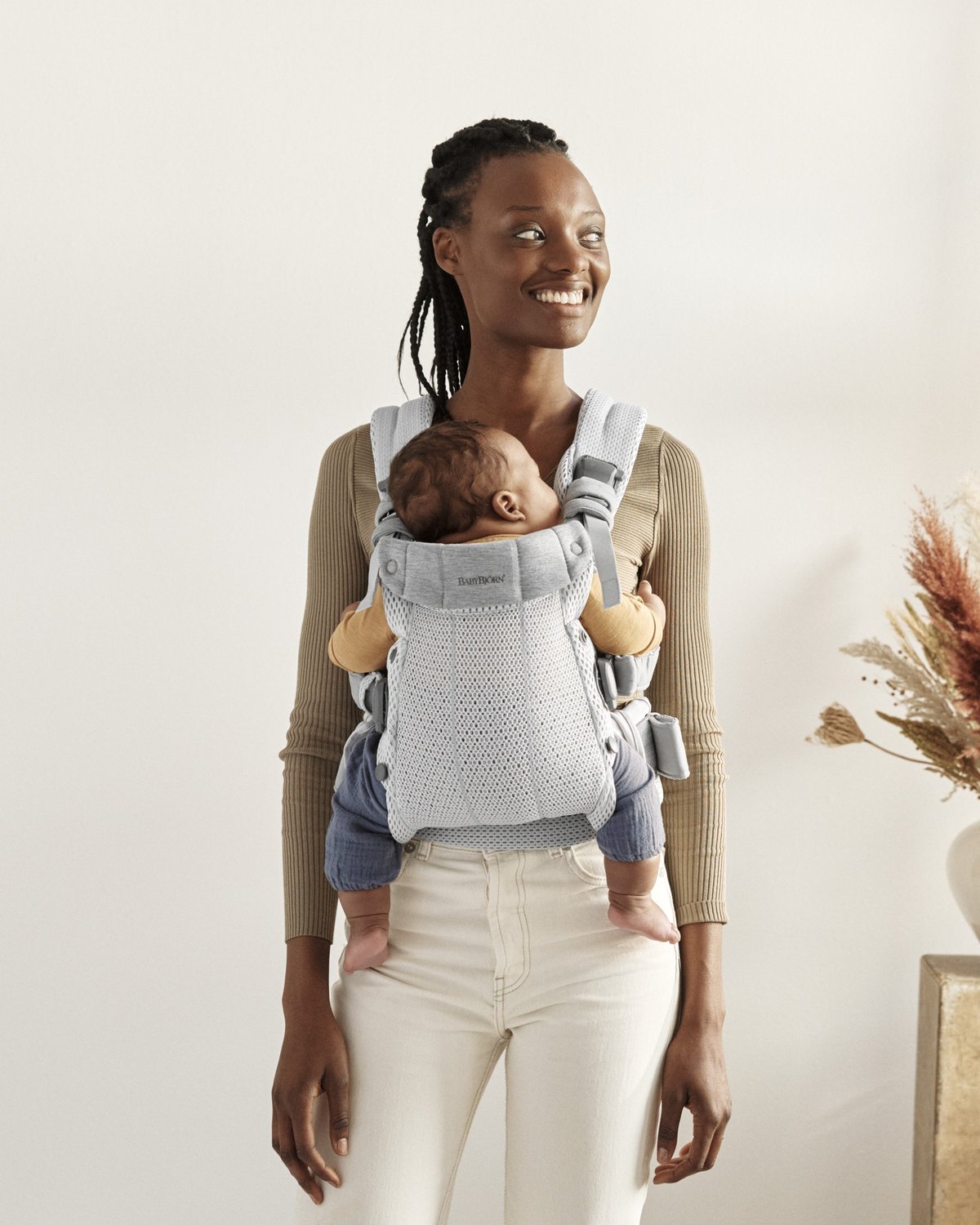 Bæresele Harmony – Front & Rygg – Ekstra Ryggstøtte – Baby Carrier 0-3år