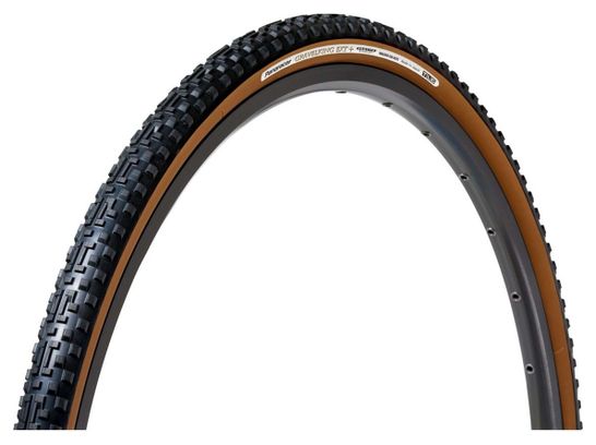 Pneu Gravel Panaracer GravelKing EXT Plus 700mm Tubeless Ready Souple Noir / Marron