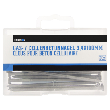 Cellenbetonnagels 3,4 x 100 mm 20 stuks