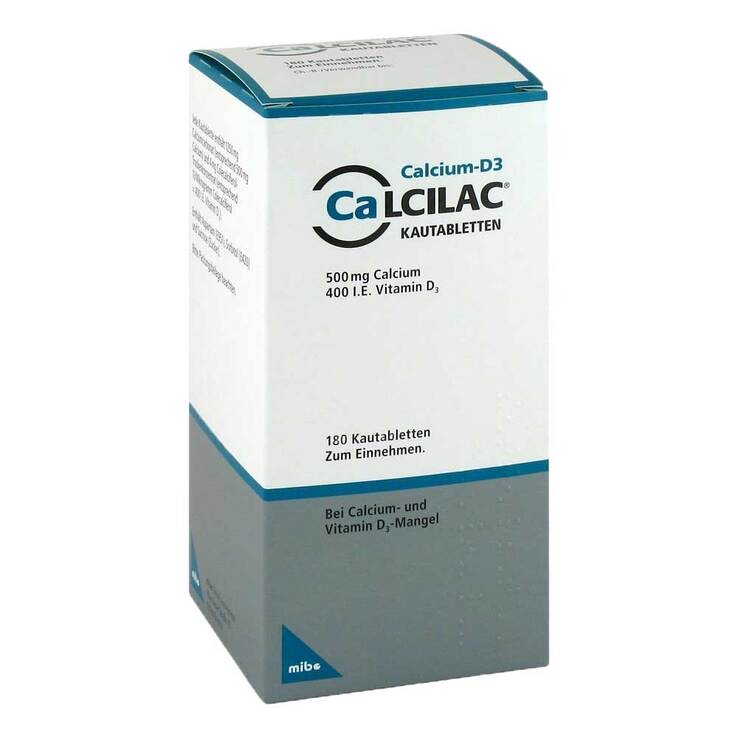 Calcilac Kautabletten, 180 St