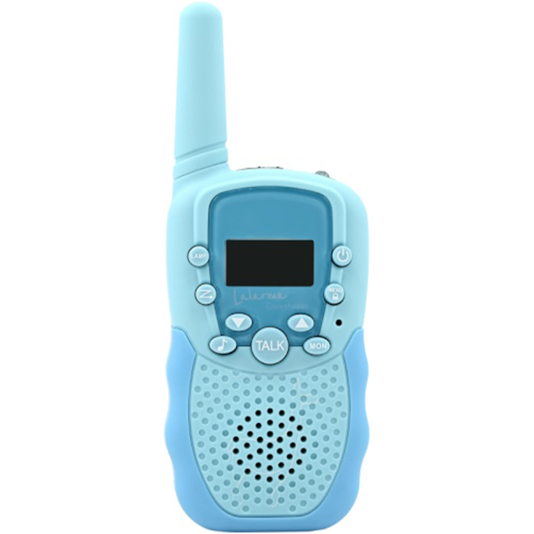 Lalarma walkie talkie blauw - 1st