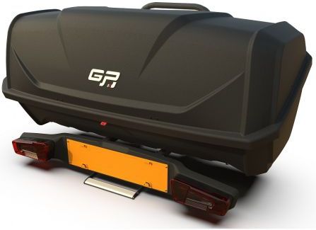 GP - Bagage Koffer - Zwart - Kunststof - Geschikt Voor Fietsendragers