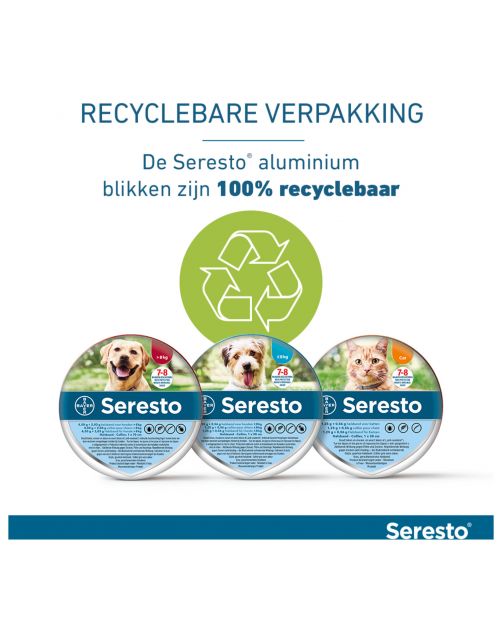 Seresto Teken- En Vlooienband Small - Anti tekenmiddel