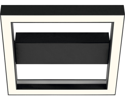 Dimbaar LED-paneel 18W 1260 lm CCT 2700-6200 K RGB kleurveranderend 30x30 cm zand/zwart + afstandsbediening