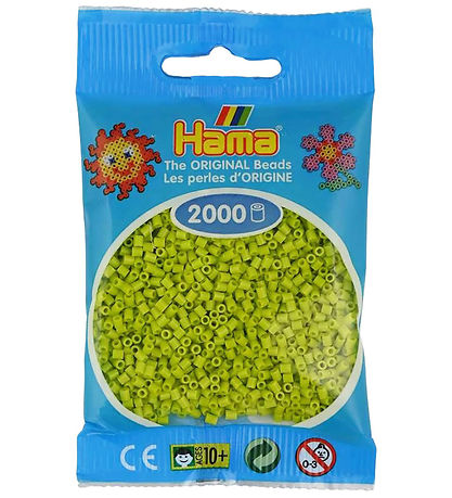 Hama Mini Perlen - 2000 st. - 104 Limette