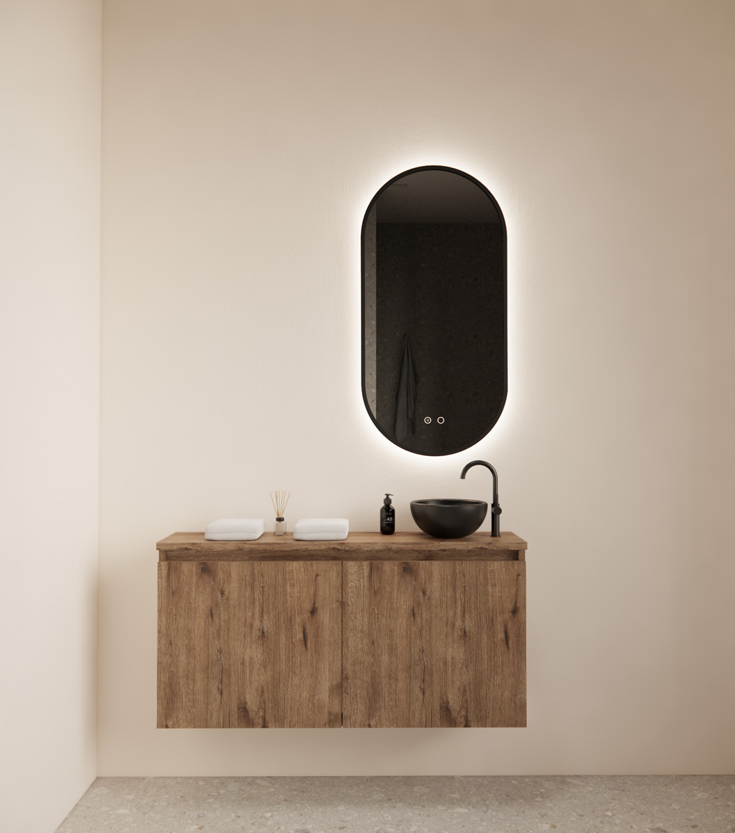 Gliss Design Echo toiletmeubel 100cm wellington oak