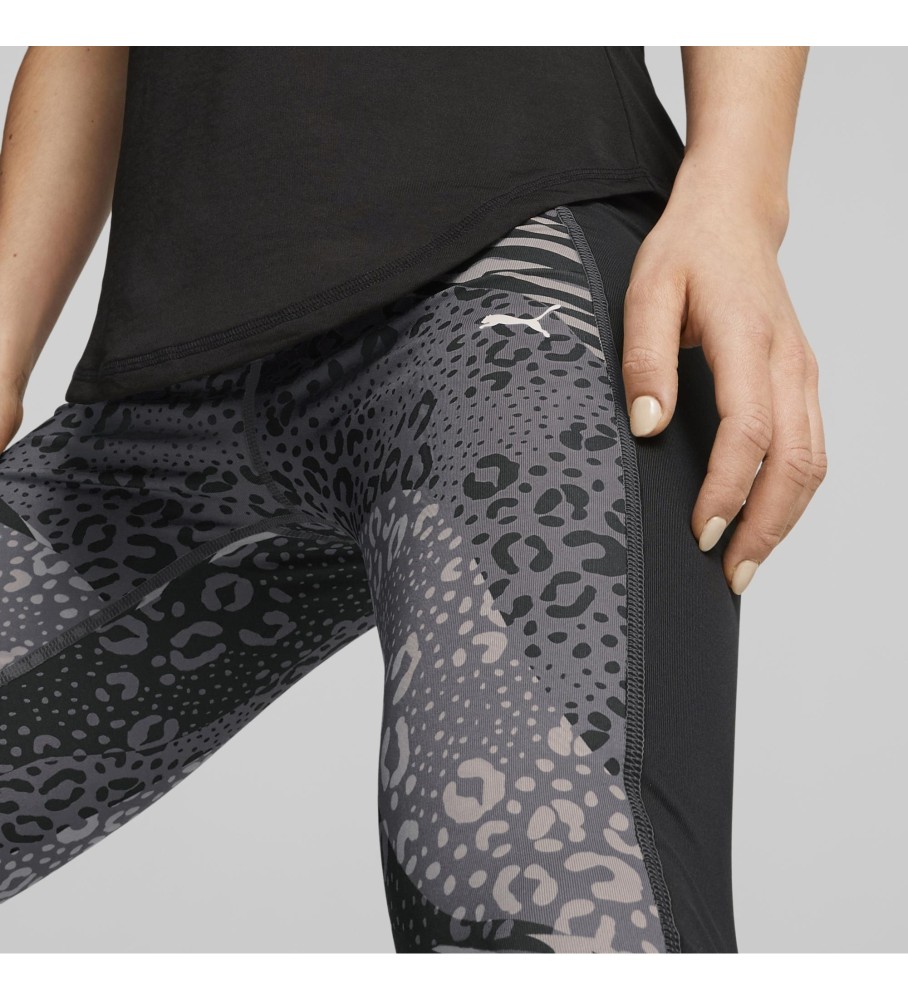 Calça legging Puma Favorite Printed 7/8 preta