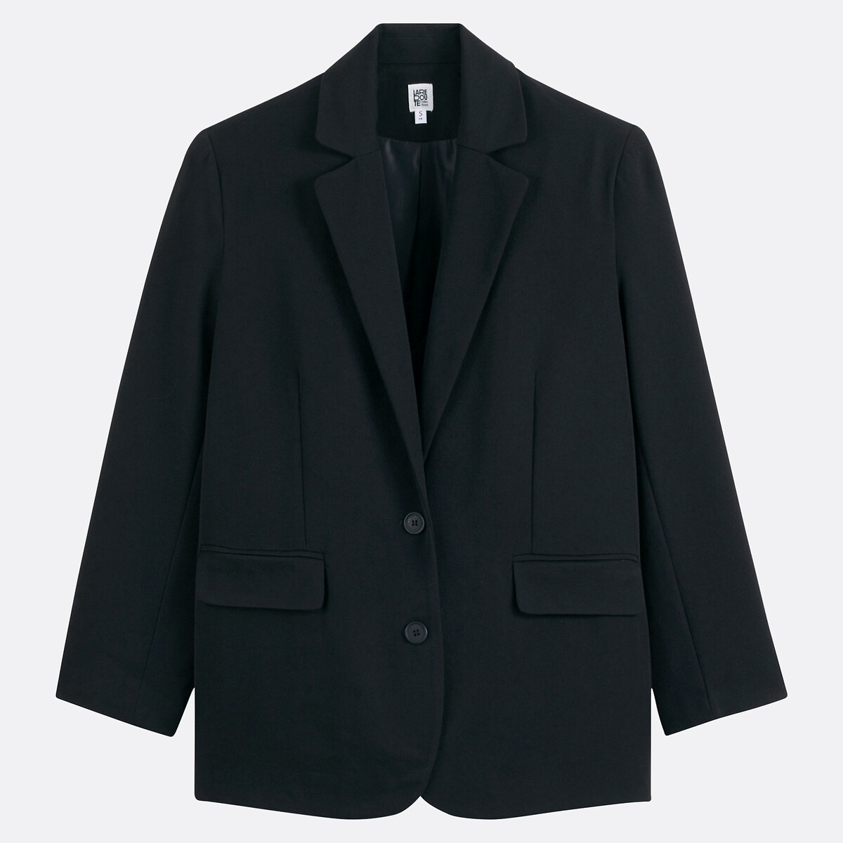 COLEÇÕES LA REDOUTE<br>Jaqueta solta em poliviscose
