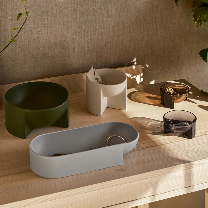 Iittala - Kuru Schale, 240 x 120 mm, moosgrün