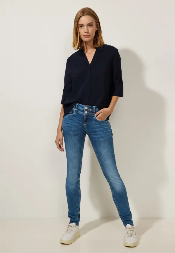 Slim Fit Jeans - indigo wash