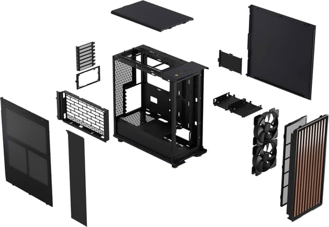 Fractal Design North PC kabinet (kulsort)