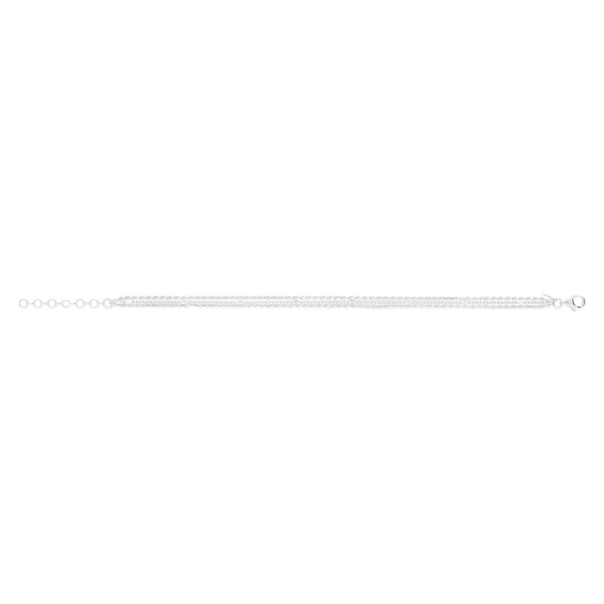 Parure argent 925 collier bracelet