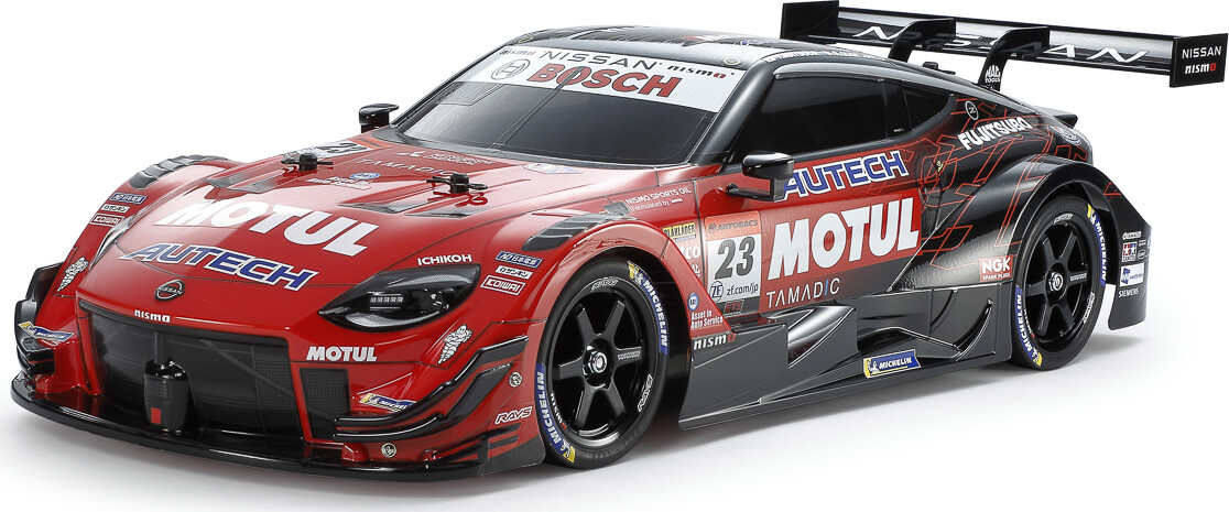 Tamiya - Rc Motul Autech Z Tt-02 Fjernstyret Bil Byggesæt - 1:10 - 58735