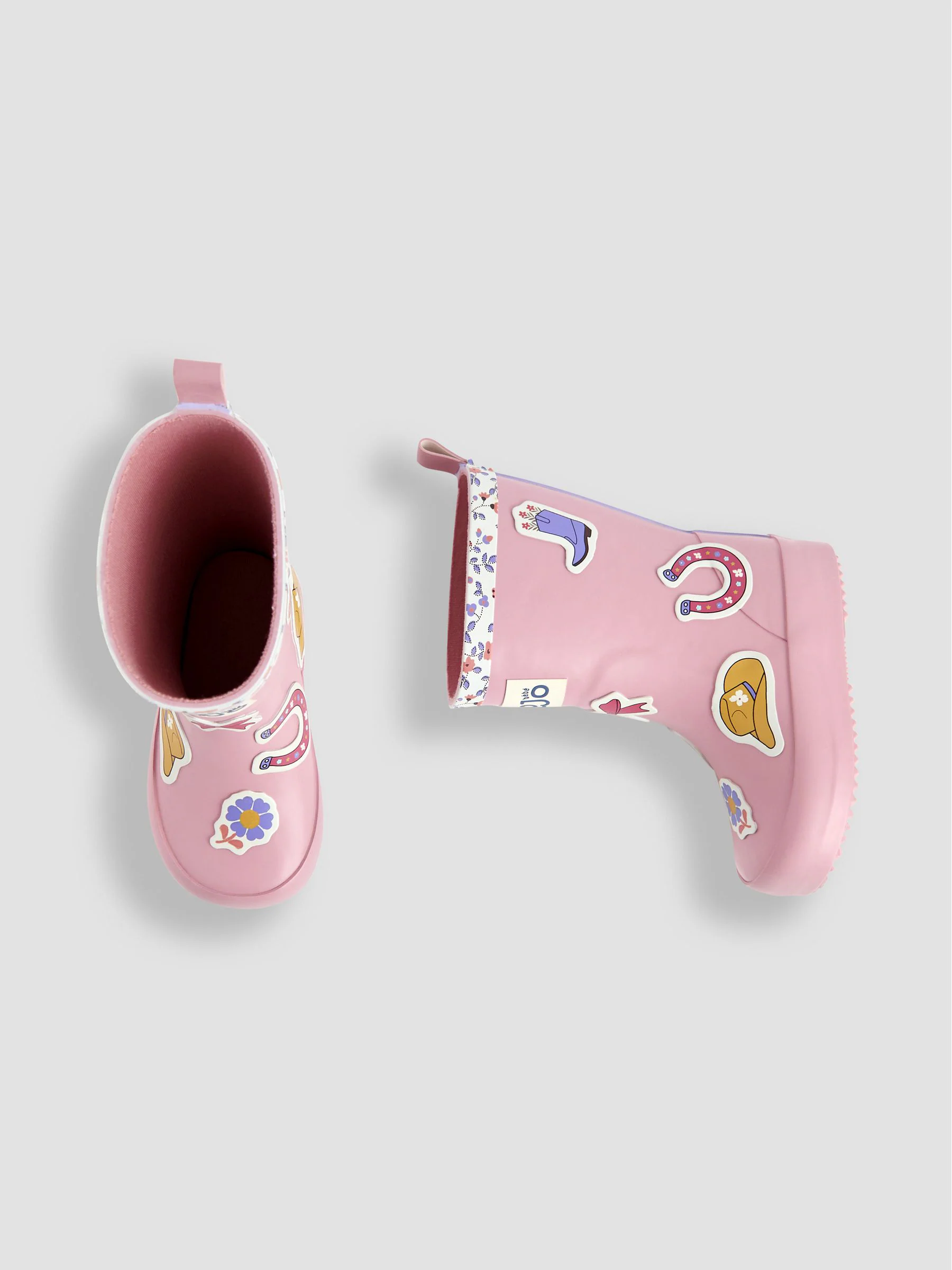 JoJo Maman Bébé Cowboy Print Wellies