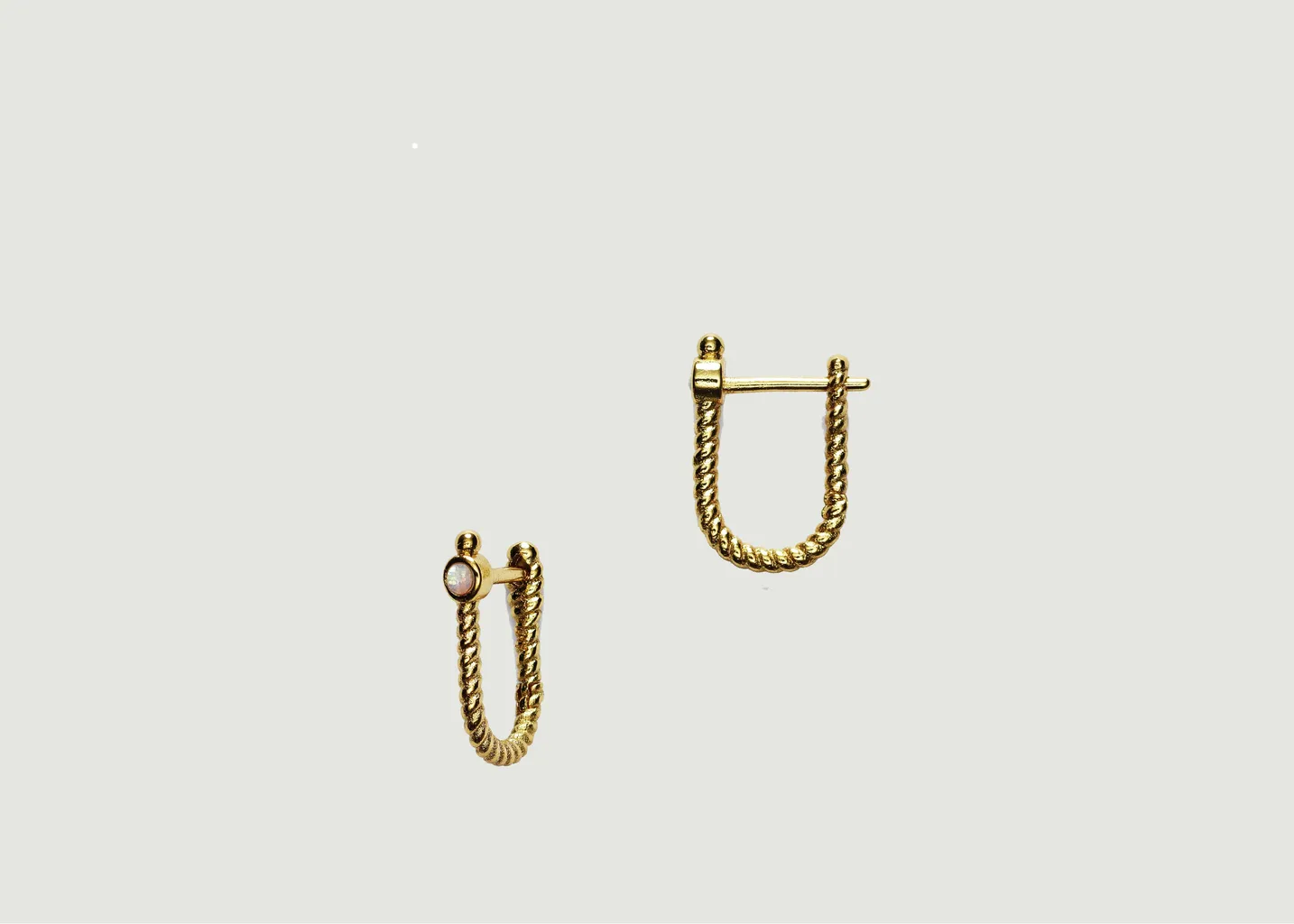 Boucles d'oreilles Golden Rope Anni Lu