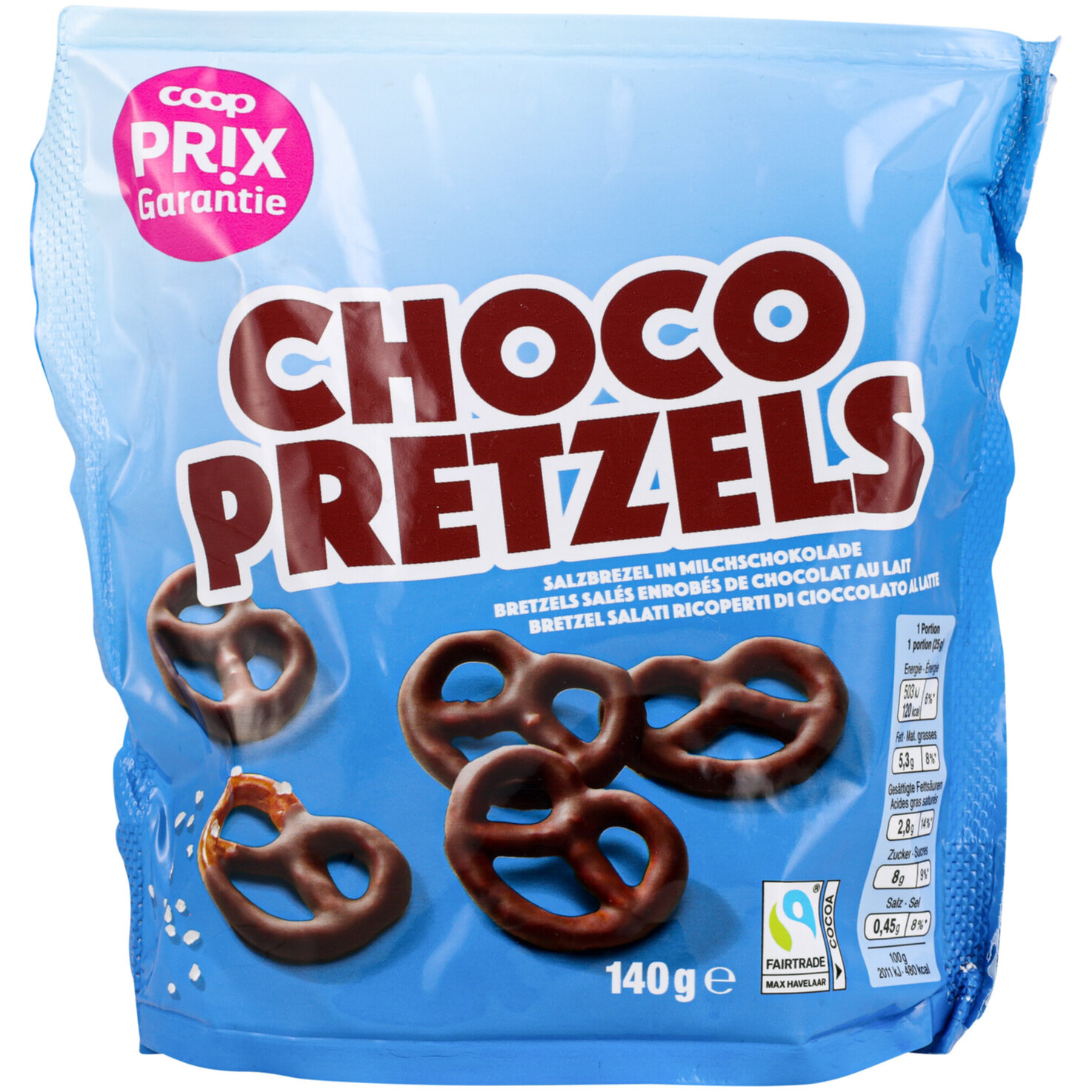 Prix Garantie Choco Pretzels