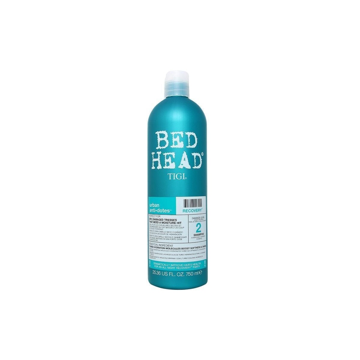 TIGI Bed Head Urban Anti Dotes Recovery 2 Shampoo 750ml