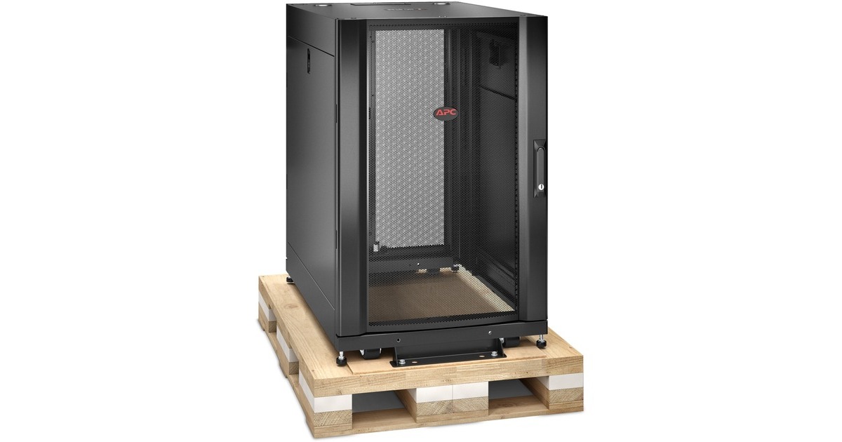 APCNetShelter SX, Server Rack Enclosure, 18U   (Zwart)