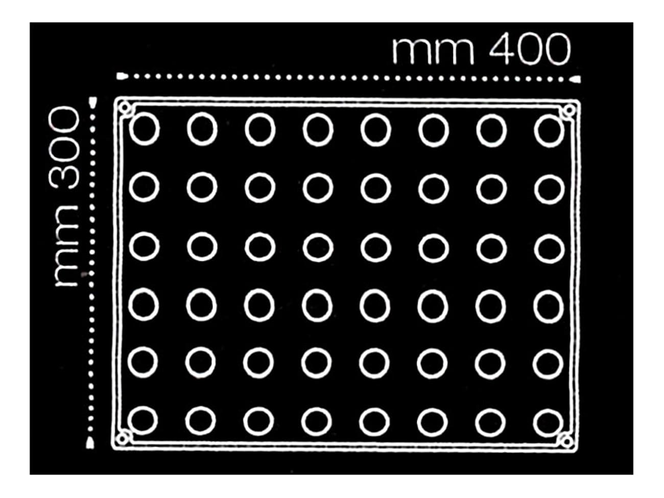 Moule sphère Pavoflex - Ø 2 cm - 40 x 30 cm - Pavoni