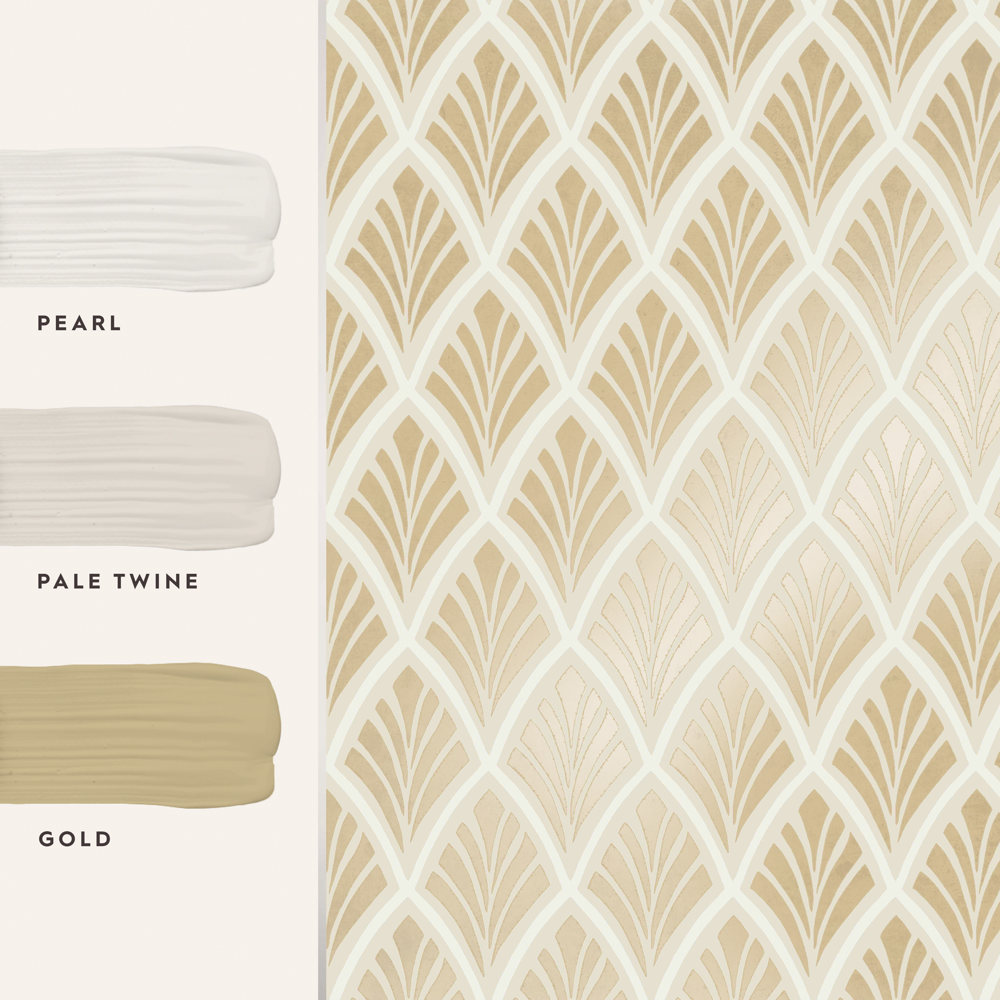 Vliesbehang florin gold