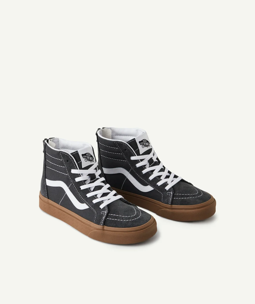 VANSBASKETS MONTANTES GRISES SK8-HI ZIP