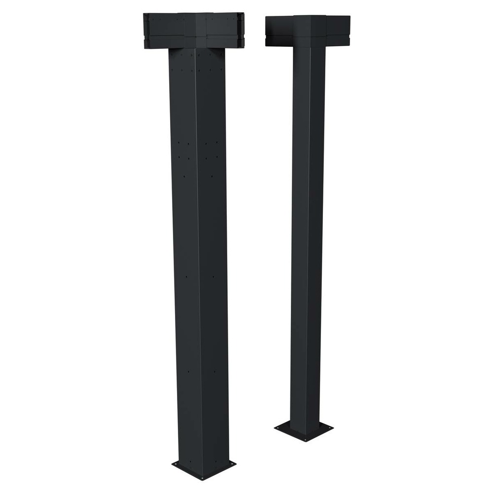 Kit de 2 poteaux d angle pour pergola bioclimatique 