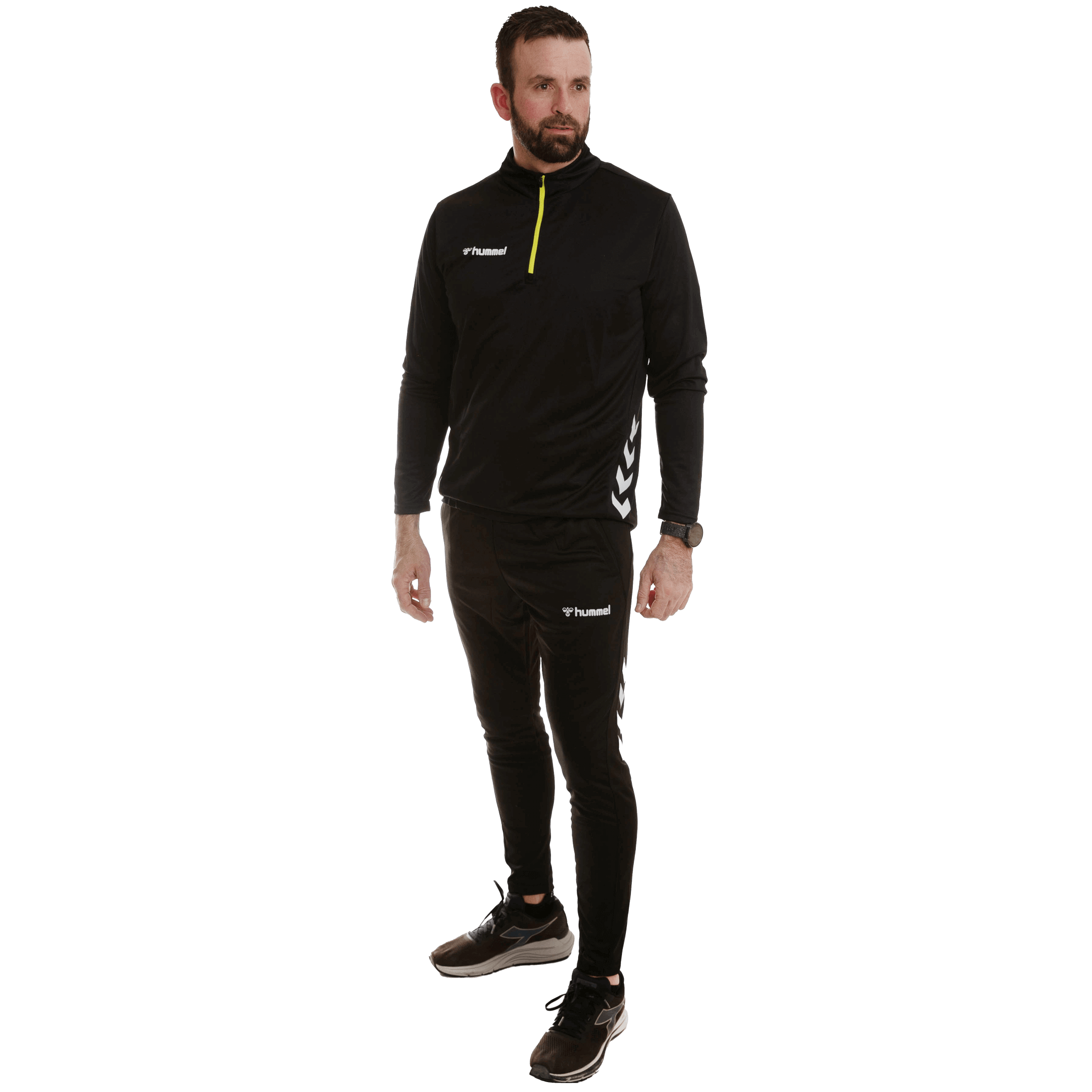 Hummel hmlMOVER 1/2 Zip Poly Sweatshirt - Treningstøy