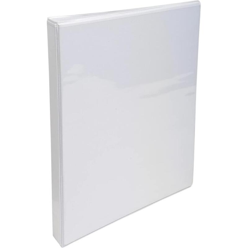 Classeur 2 anneaux cartonné Exacompta KreaCover® personnalisable A5 - Dos 3,6 cm blanc
