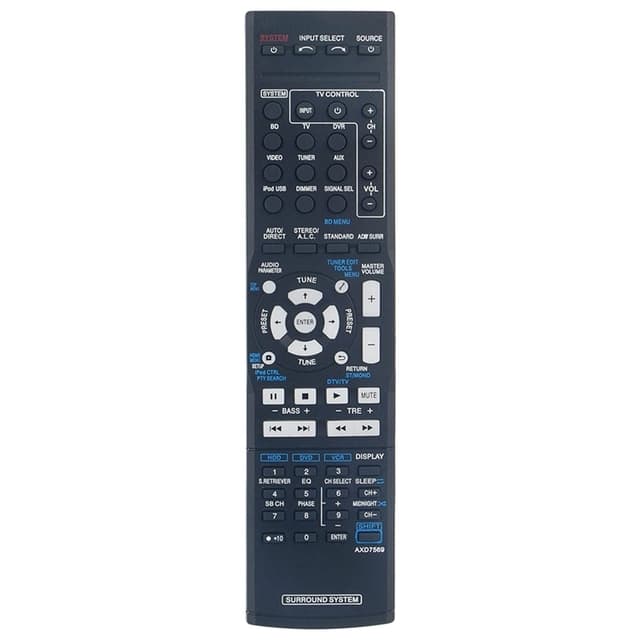 Fjernbetjening Udskiftning til AXD7569 til Pioneer AV-receiver stereo system