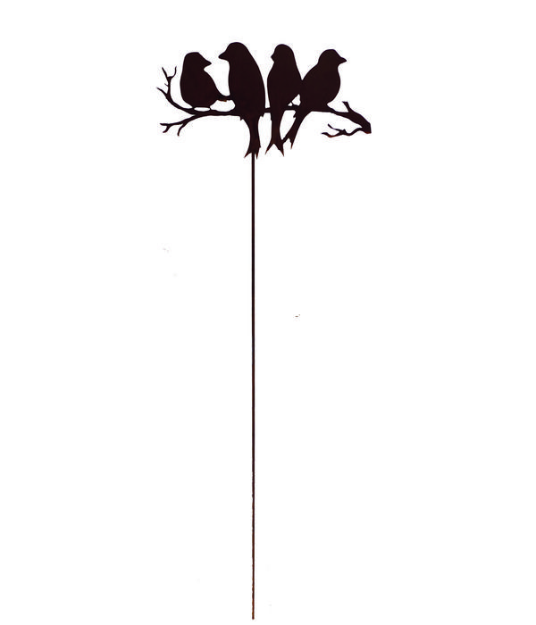 Badeko Metall-Dekostab Vogel, ca. H110 cm