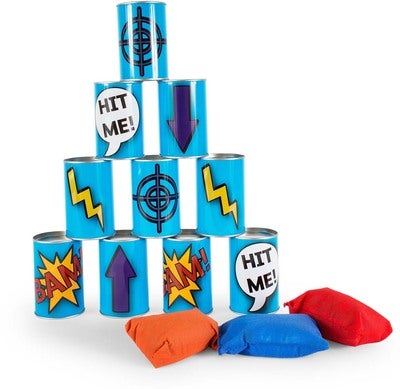 BS Toys Tin Toss Spill, Blue