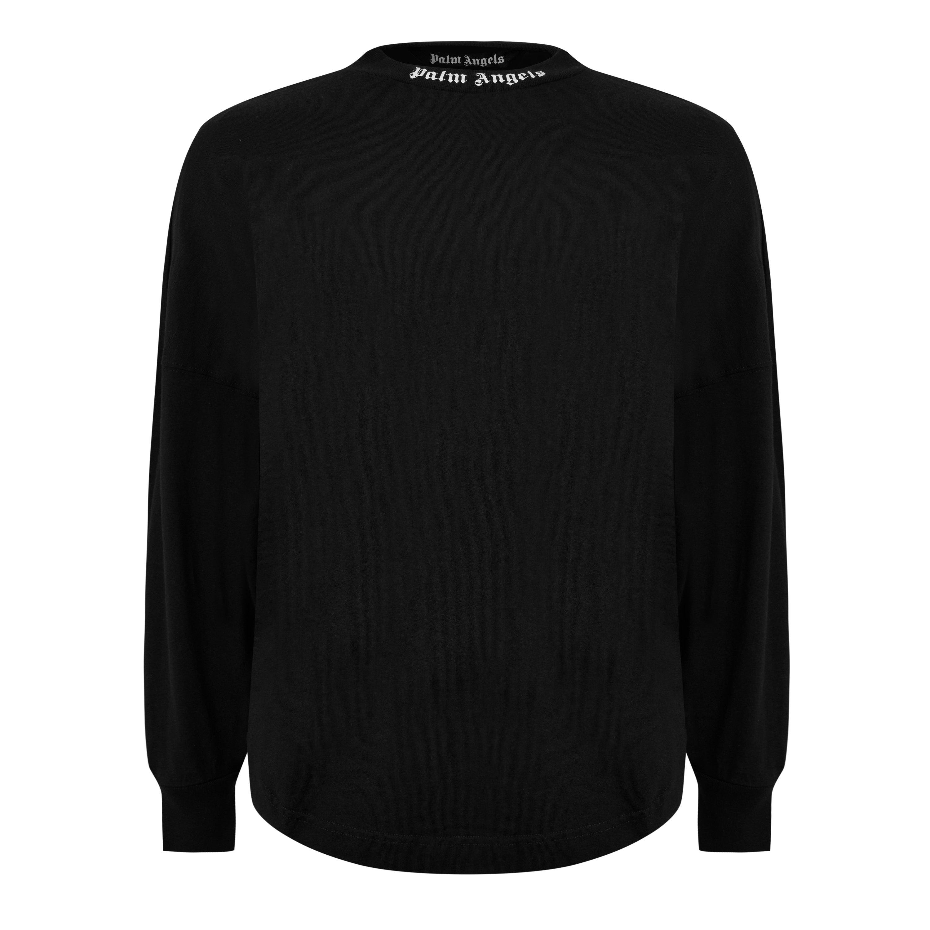 Palm Angels Logo Print Cotton T-Shirt