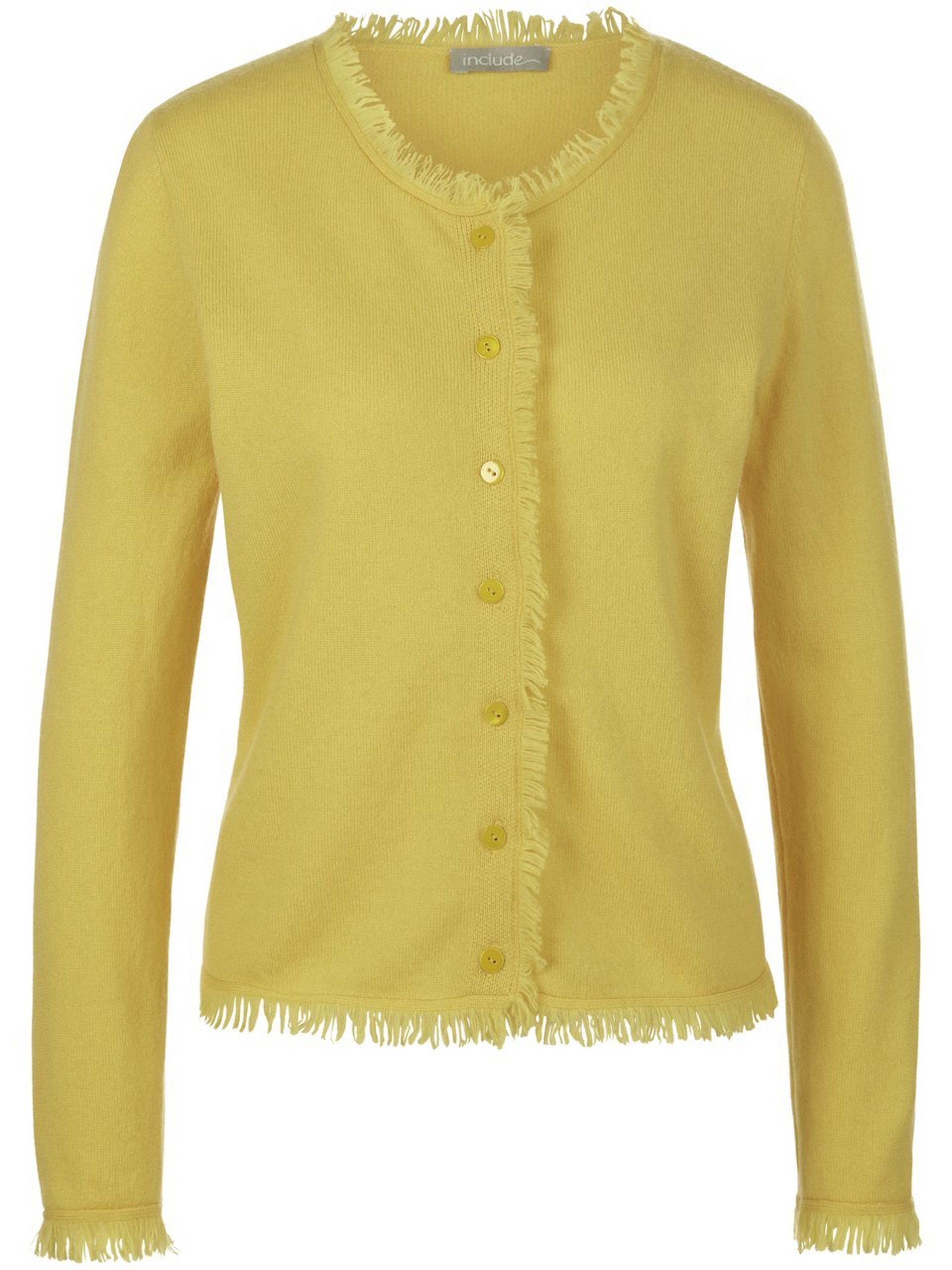 Strickjacke aus Schurwolle und Kaschmir