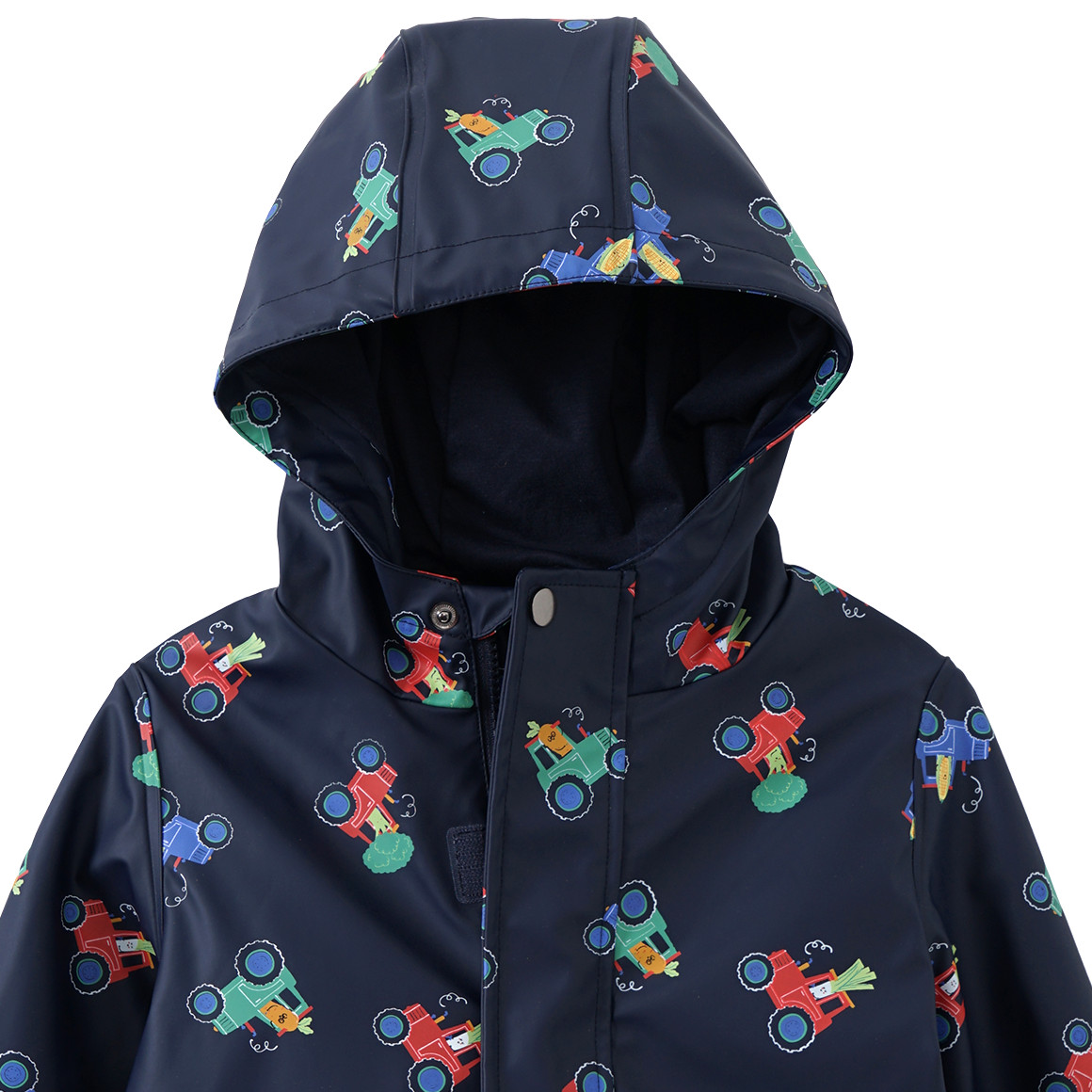 Topolino Jungen Regenjacke mit Bauernhof-Allover dunkelblau