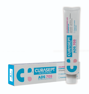 Curasept ADS 705 Gel-Tandpasta 0.05% CHX   0.05% FL 75ML