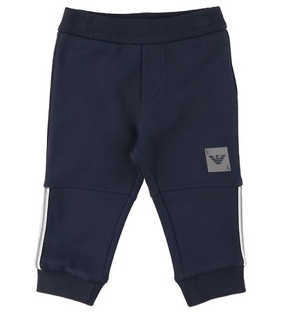 Emporio Armani Sweats?t - Navy m. Sølv