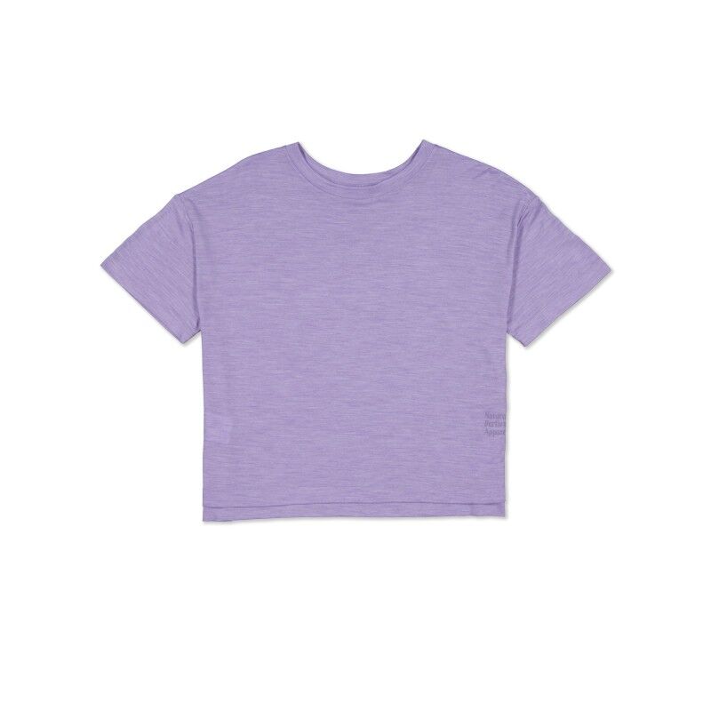 Zephyr Merino Tencel Boxy T-Shirt - T-shirt en laine mérinos femme