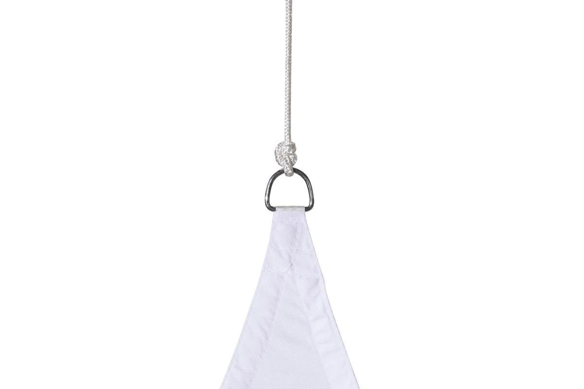TOILE SOLAIRE CURACAO 2X2X2M BLANC
