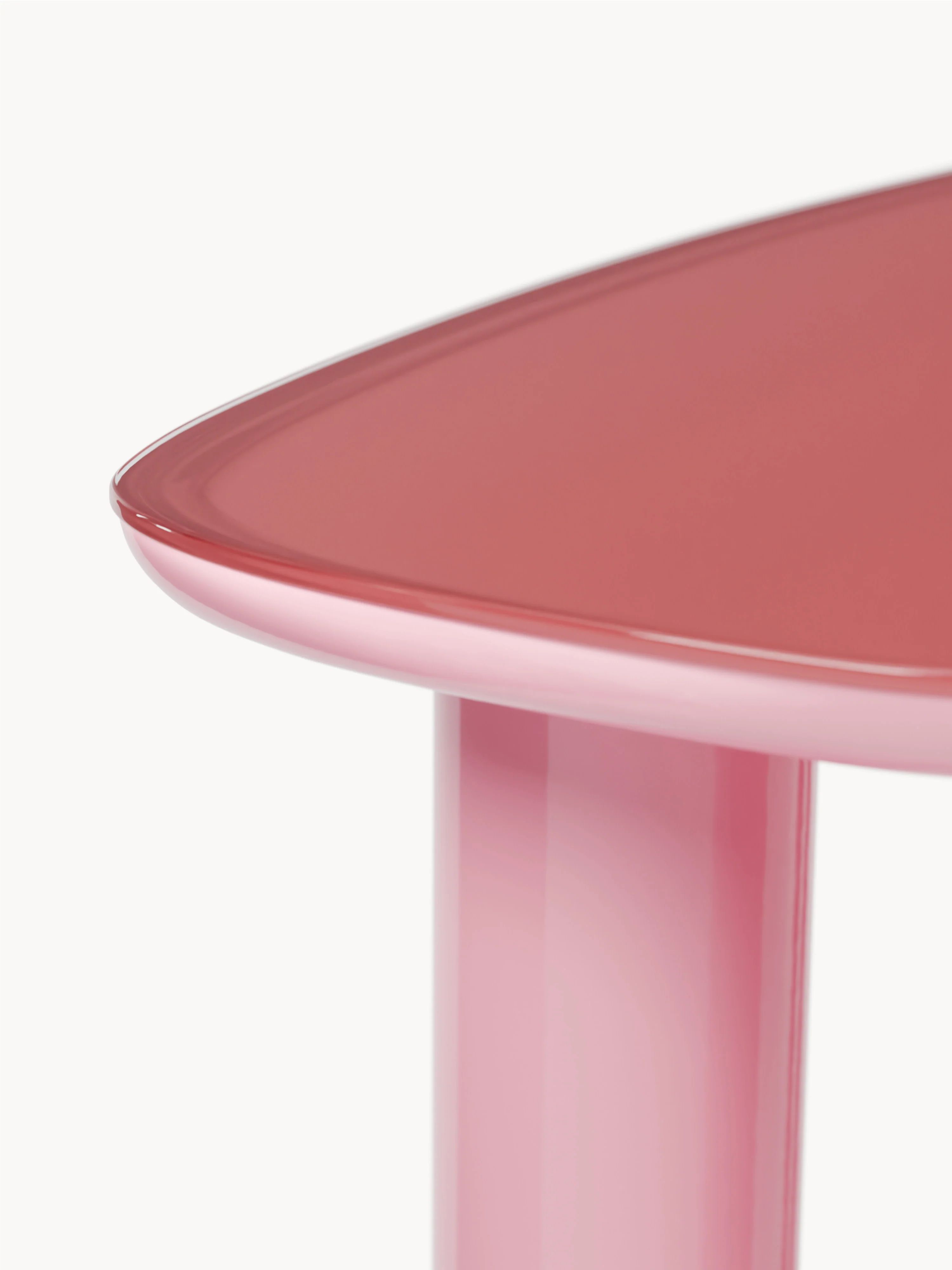 Wandtafel Beni met glazen tafelblad 1