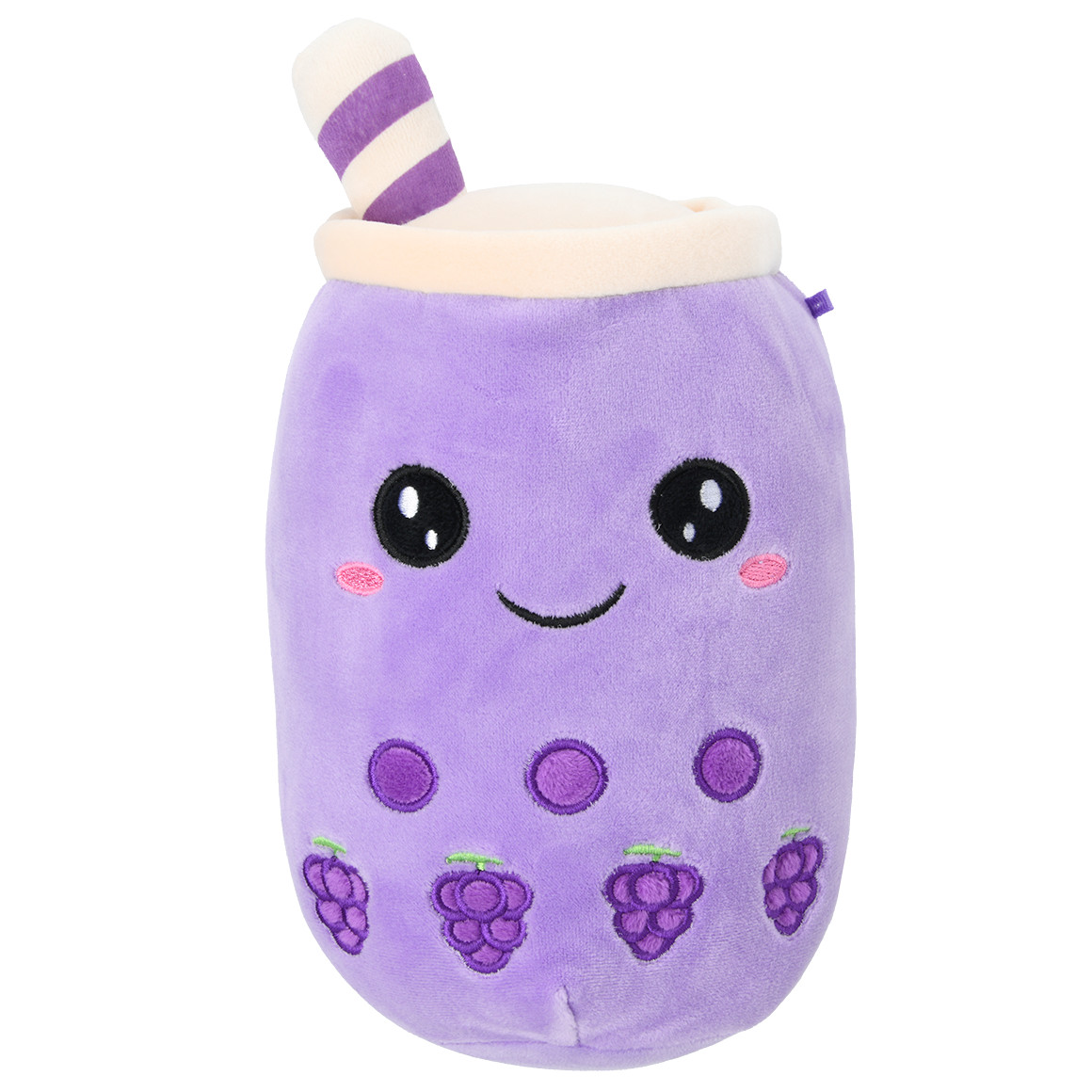 Topolino Plüschtier in Form eines Bubble Teas lila