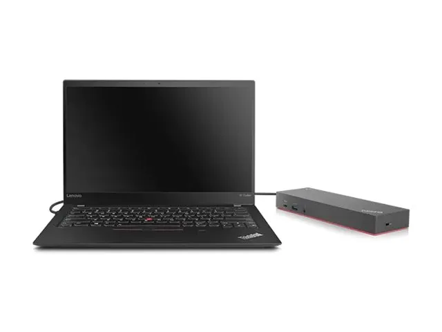 Lenovo ThinkPad Hybrid USB-C with USB-A Dock - Dockingstation - USB-C - 2 x HDMI, 2 x DP - 1GbE - 135 Watt - Campus