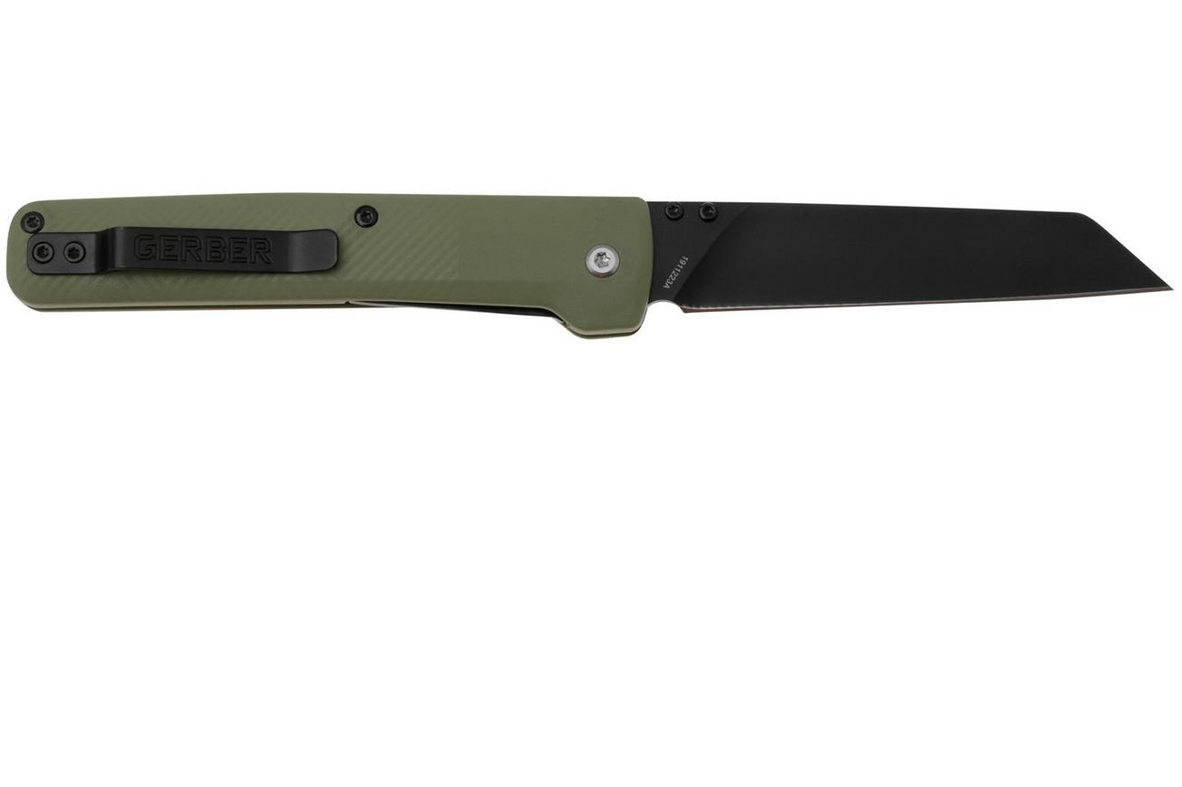 Gerber Pledge 1067525 Stainless, Lichen Green FRN, zakmes