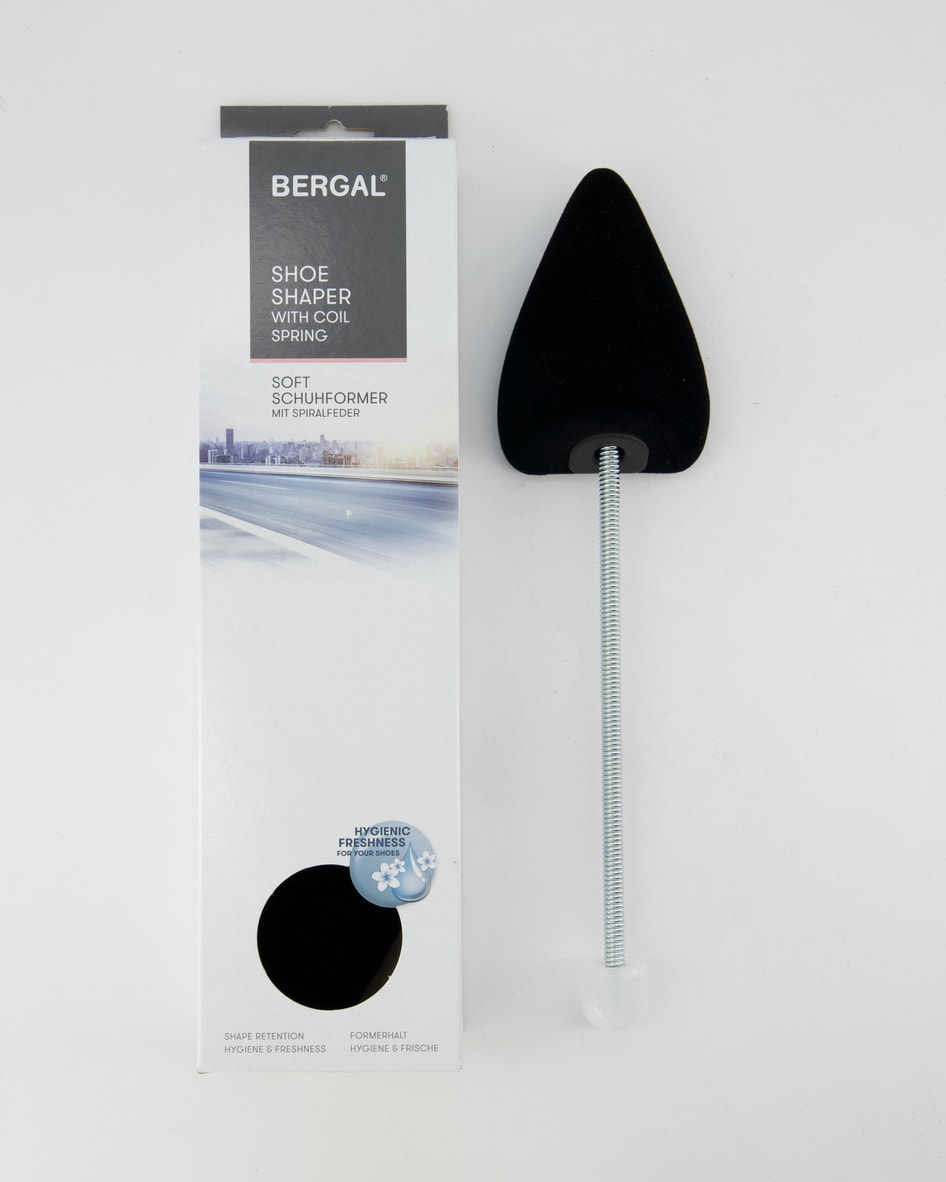 Bergal BER SHOE SHAPER COIL POINTED Schuhspanner in Schwarz