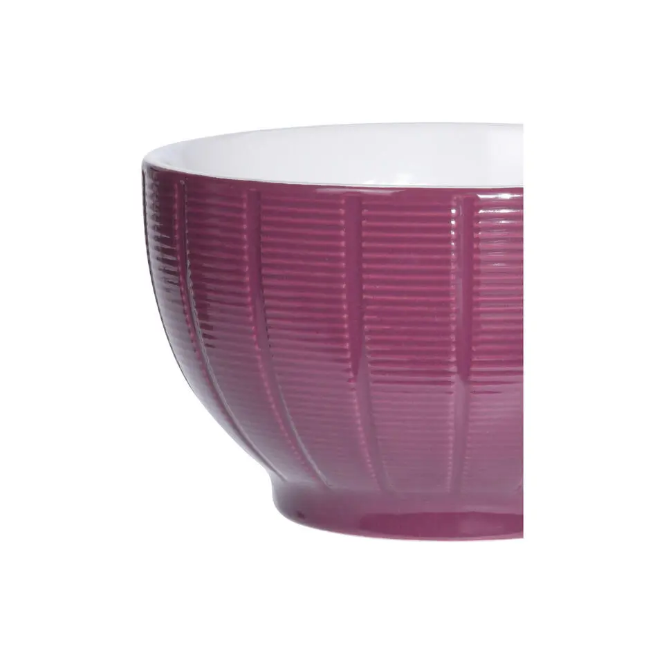 Excellent Houseware kommen/schaaltjes - D14 x H8 cm - paars