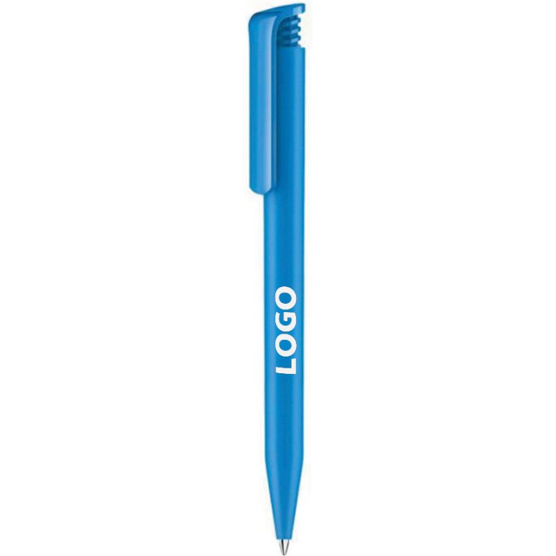 Stylo bille Senator Super Hit Matt rétractable publicitaire pointe 1 mm - écriture moyenne - marquage 1 couleur