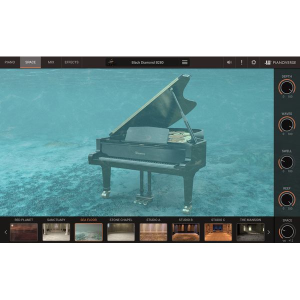 IK Multimedia Pianoverse-Black Diamond B280