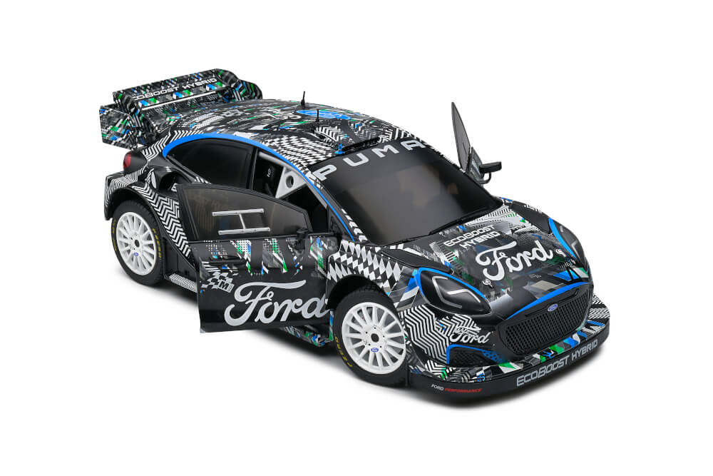 1:18 Ford Puma WRC schw